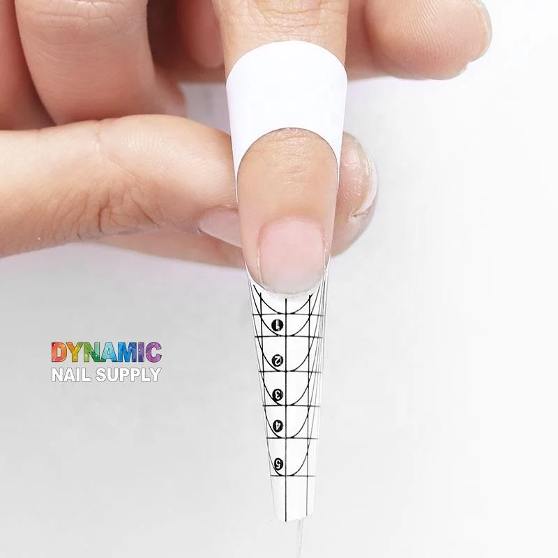 100 Pcs Nail Form / Package - Nail Tips Extension Forms - Image 6