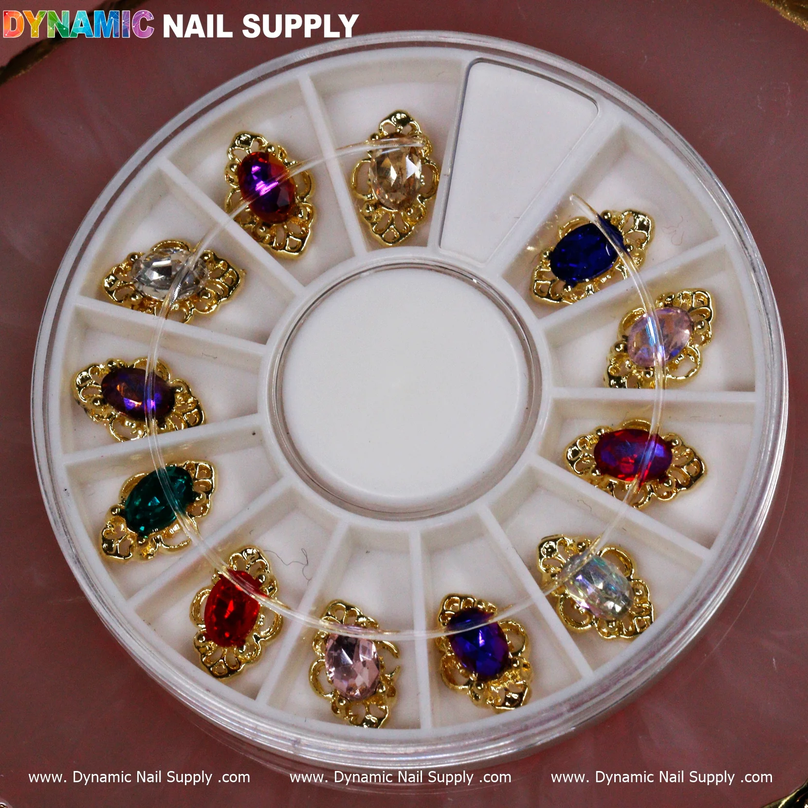 12 pcs Luxury Nail Charms ( Jewelry style) - Image 2