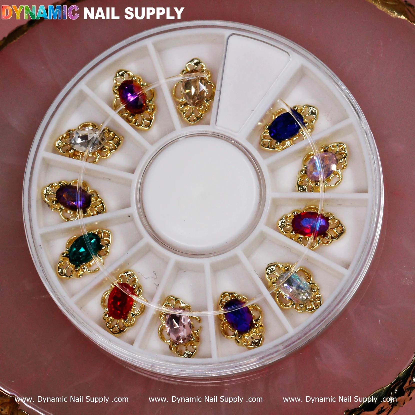 12 pcs Luxury Nail Charms ( Jewelry style) - Image 3