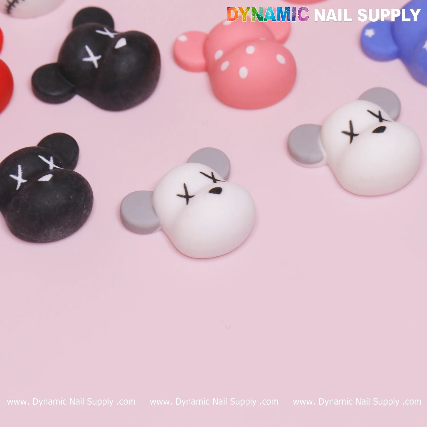 16 pcs Fashion KAWS Nail Designer Charms - Image 14