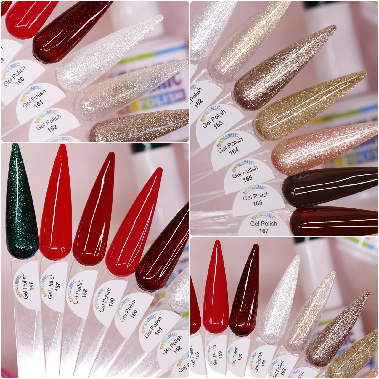 Red Gel Polish Collection (from 156 to 167) for Valentine's day 2025 - Image 2
