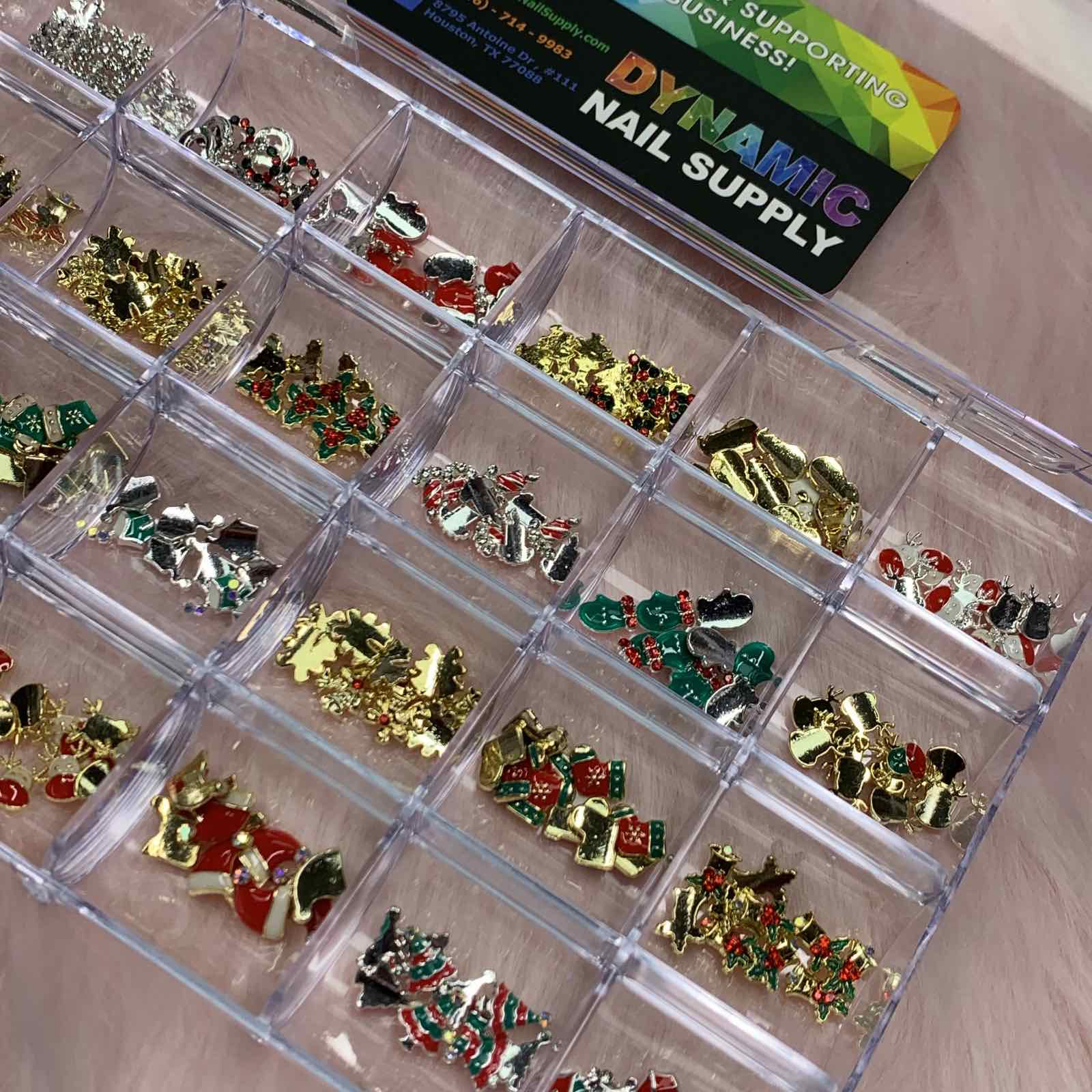 (Flash Deal) Christmas Nails Charm for Holiday Nail art design Newest Updated 2024 - Image 8