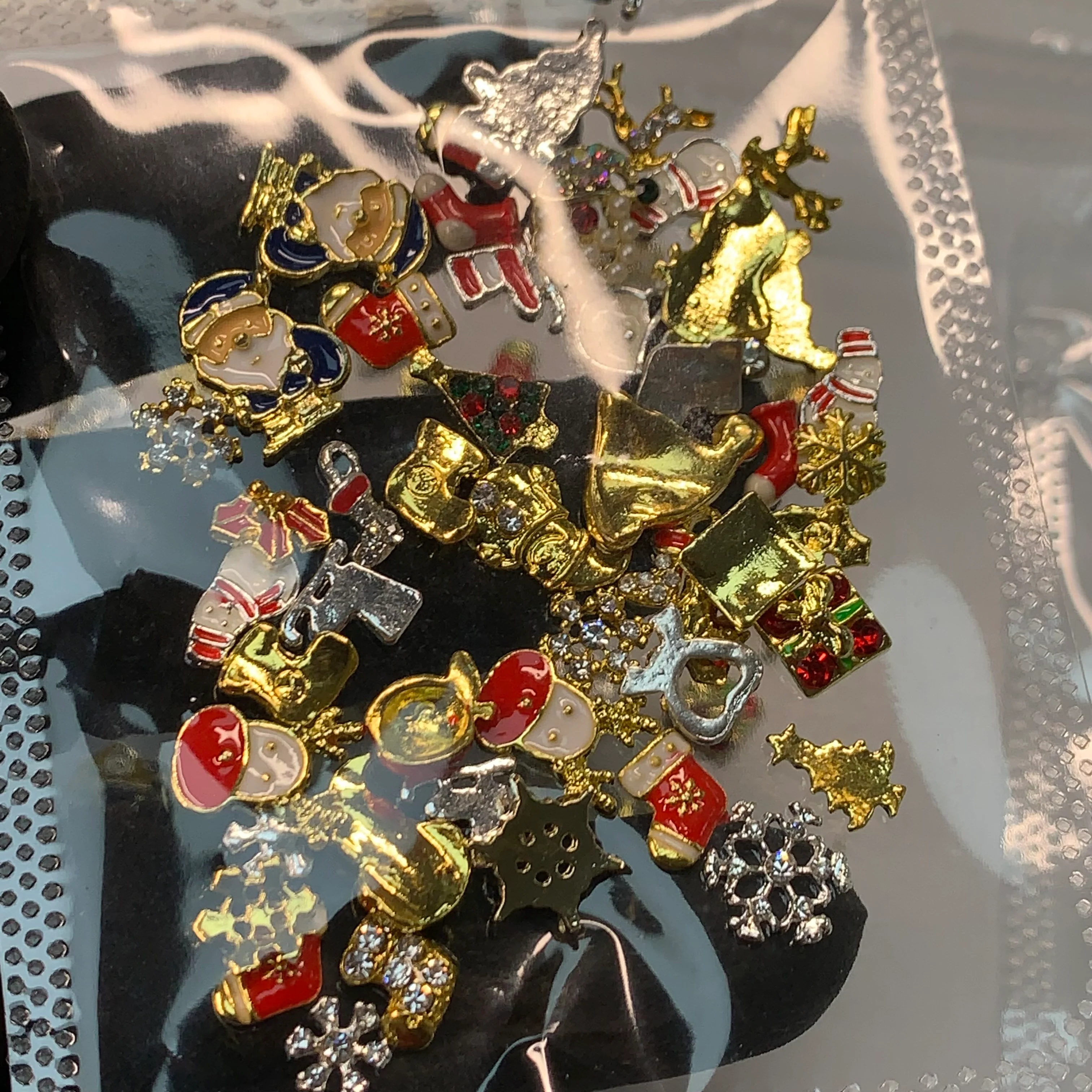 50 pcs Christmas Charms for Winter Nails Art Design - Image 7