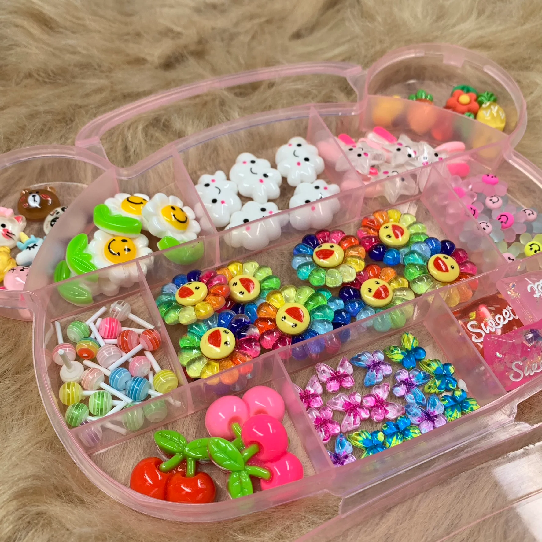 75 pcs 3D Cartoon Icon and Cartoon Characters Nail Charms for Cute nails design - Image 4