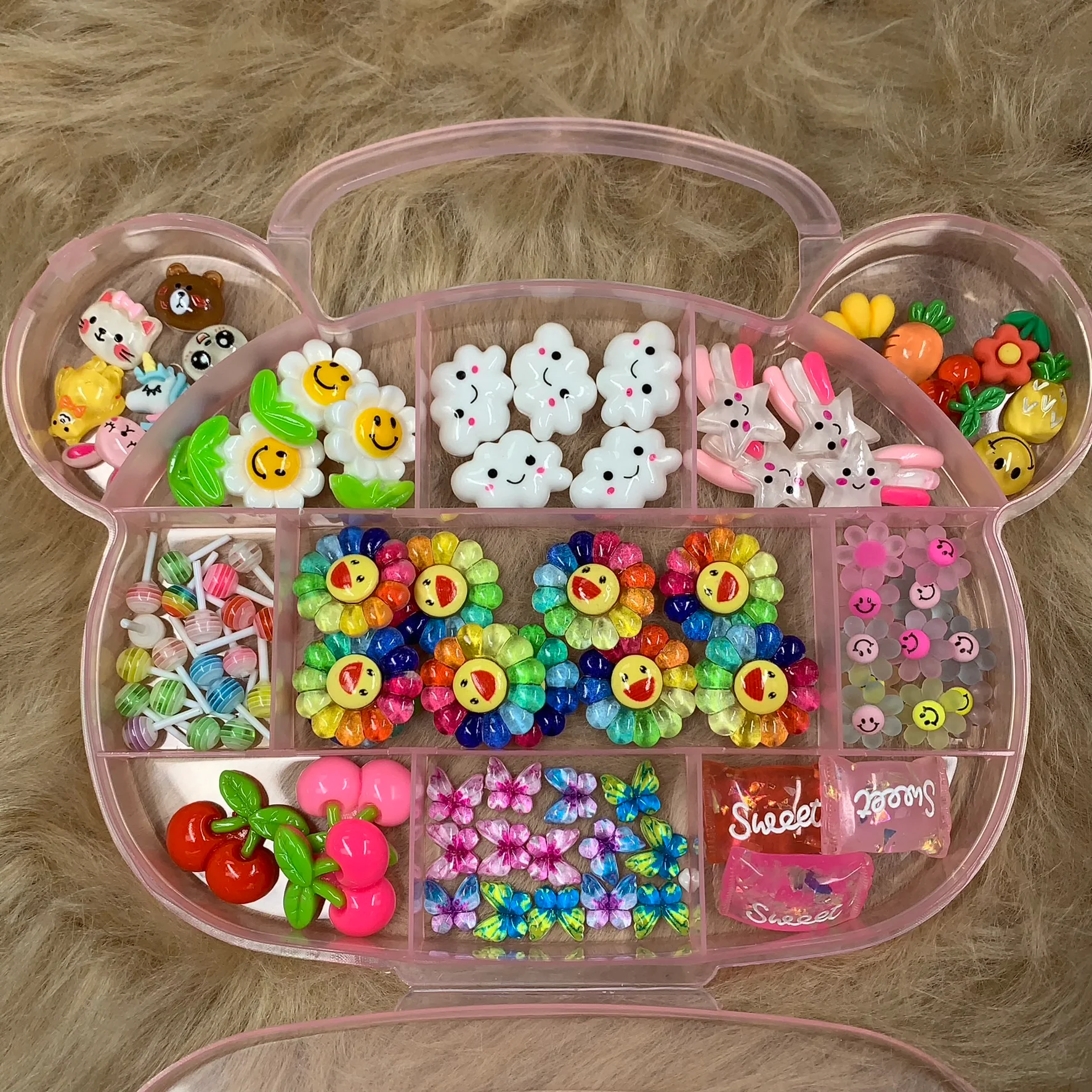 75 pcs 3D Cartoon Icon and Cartoon Characters Nail Charms for Cute nails design - Image 6