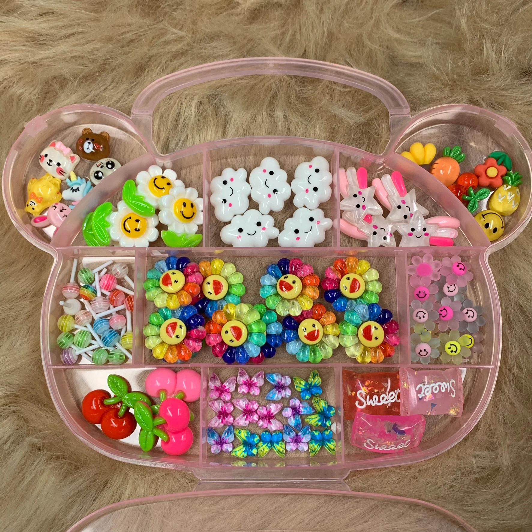 75 pcs 3D Cartoon Icon and Cartoon Characters Nail Charms for Cute nails design - Image 7
