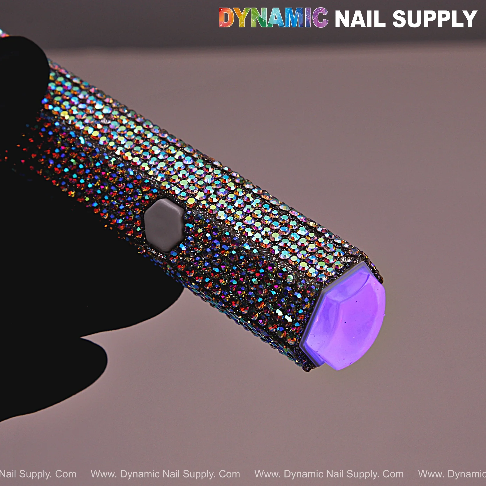 AB Rhinestone Rechargeable Handheld UV/ LED Light for Flash Curing, Gel Extension, Buider Gel - Image 3