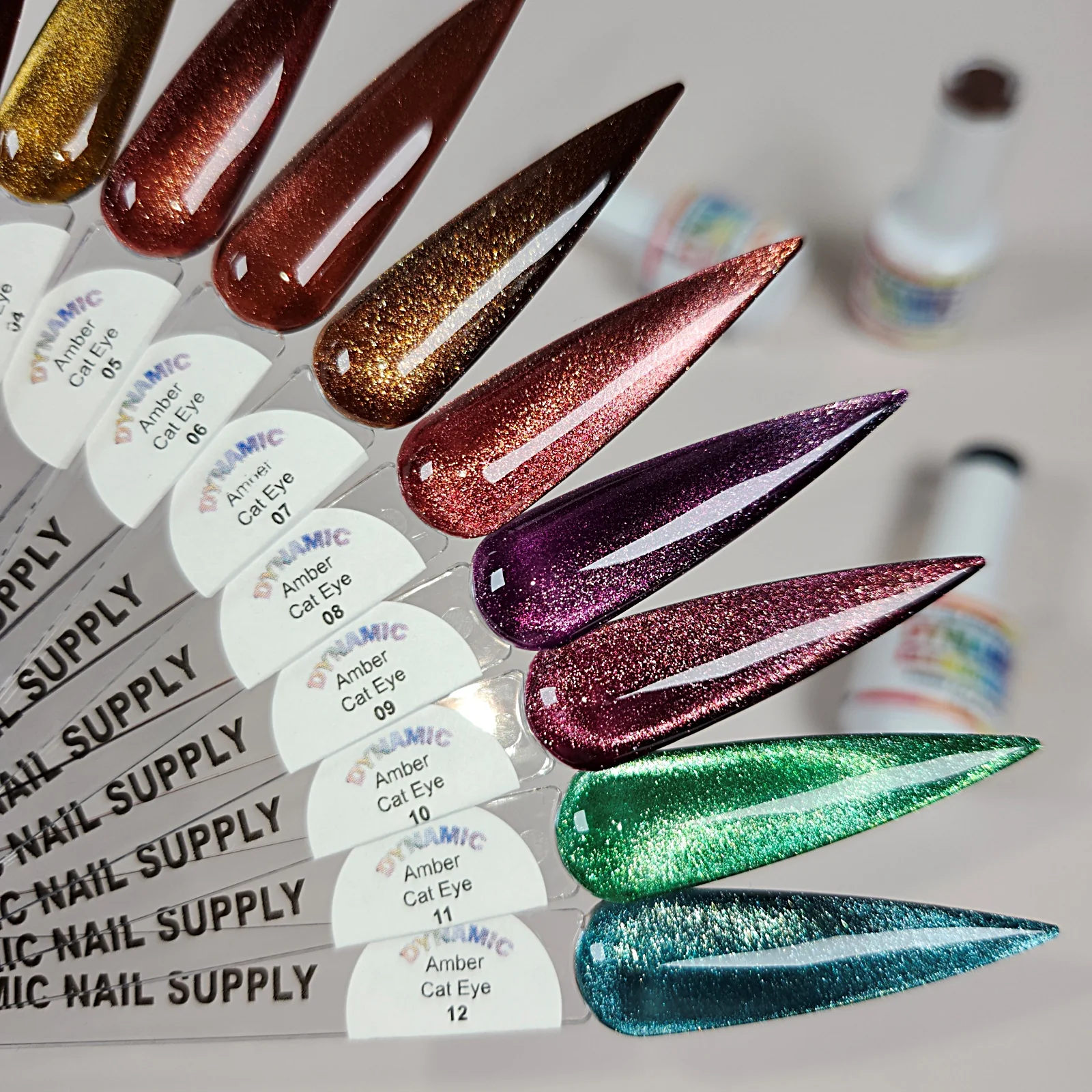 Amber Cat Eye (Magnet) Gel Polish Collection - Fall Colors Collection - Image 10