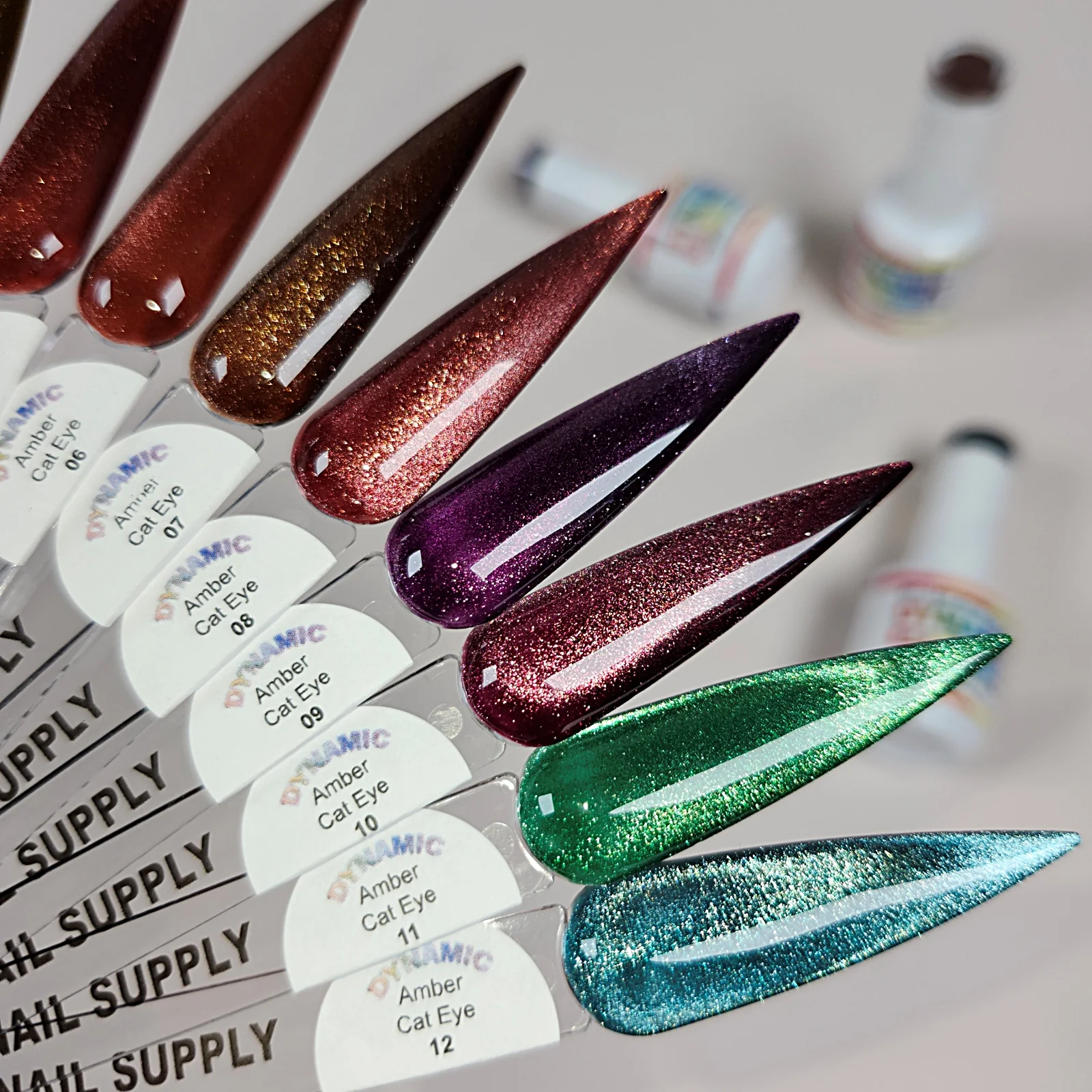 Amber Cat Eye (Magnet) Gel Polish Collection - Fall Colors Collection - Image 13