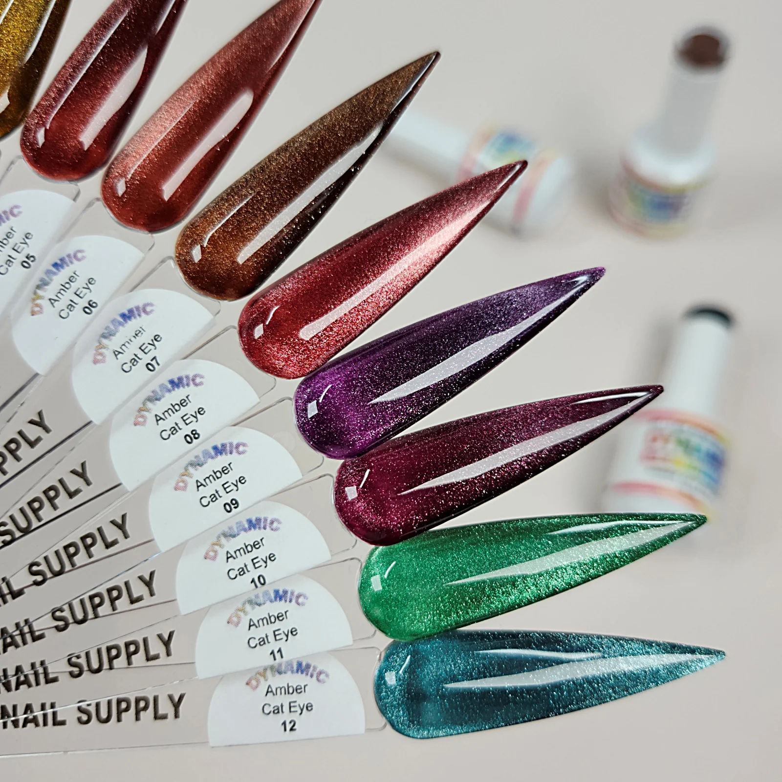 Amber Cat Eye (Magnet) Gel Polish Collection - Fall Colors Collection - Image 4