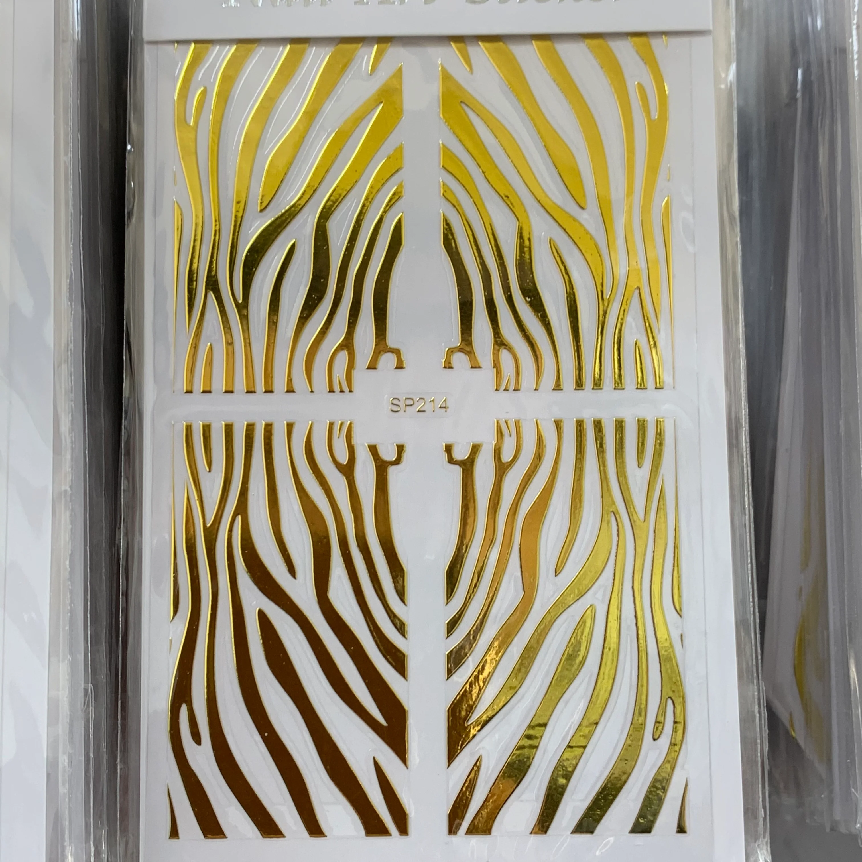 ANIMAL SKIN STYLE STICKER - NAILS ART STICKERS - NEW - Image 6