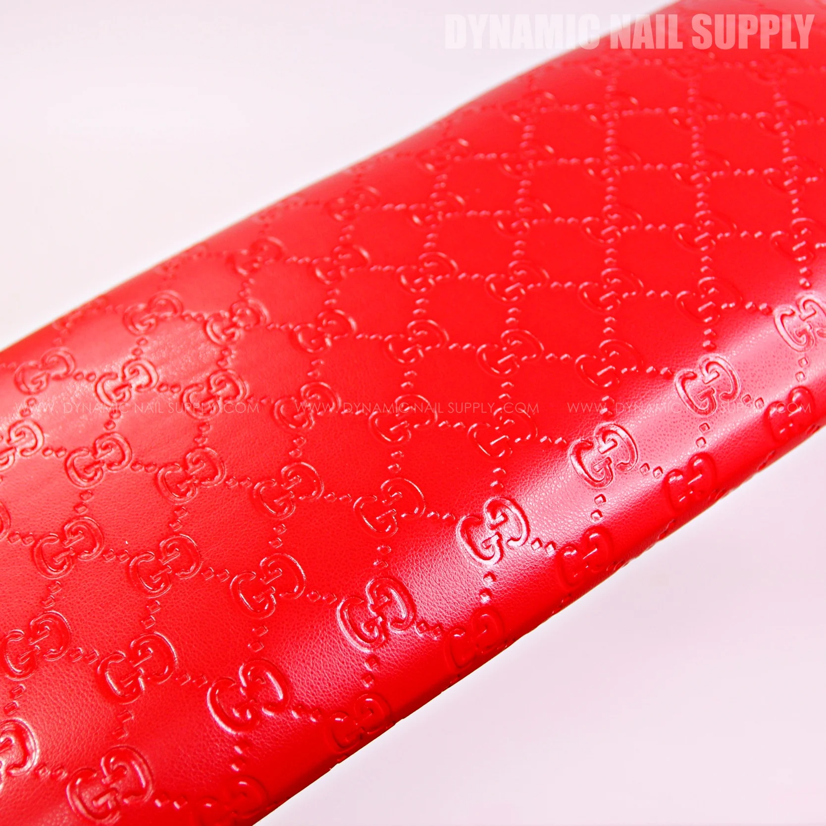 (HL032 - Red GCI Engraved) Armrest for Nail Table Manicure Services  (Reposabrazos Para Manicura) - Image 4