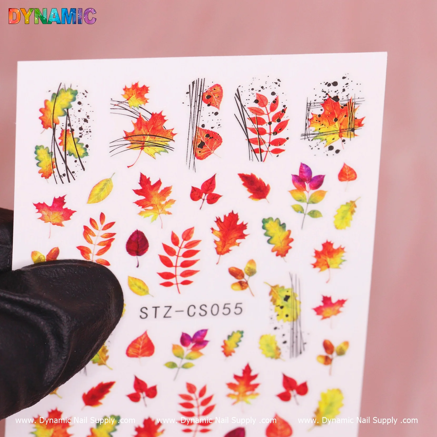 Autumn, Fall Leaves Sticker (STZ-CS055) - Image 2