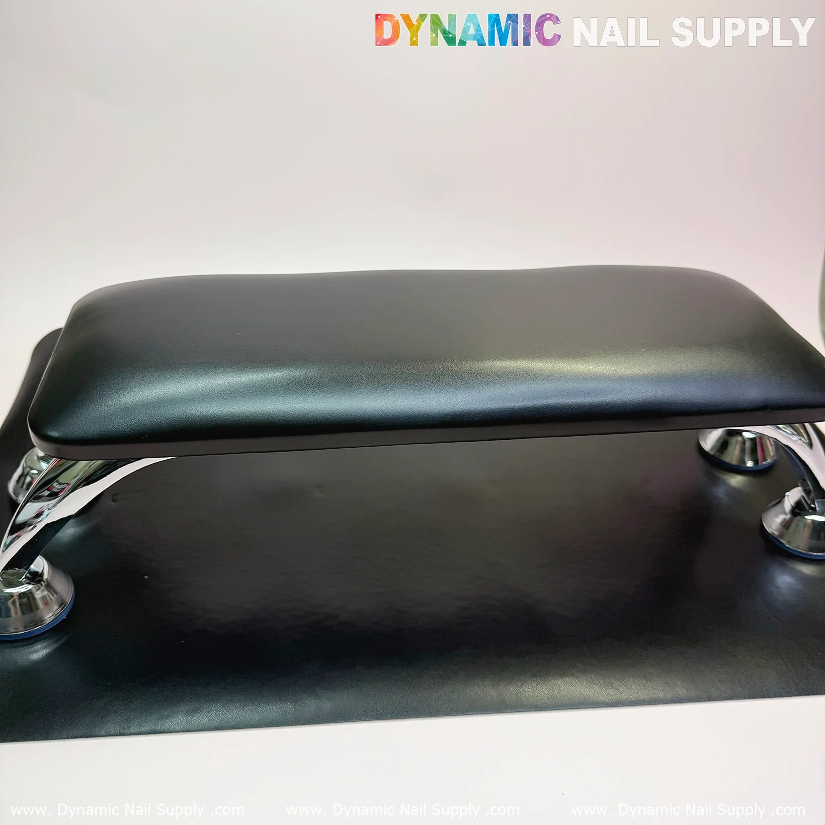 (Black) Microfiber Leather Armrest with Cushion Pillow for Pedicure Manicure (Reposabrazos Para Manicura) - Image 6