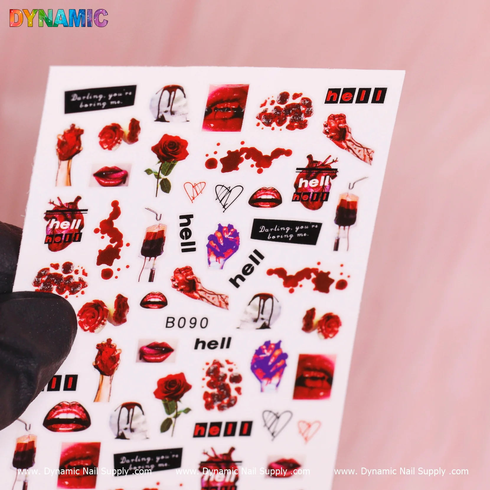 Bloody Halloween Sticker (B090) - Image 2
