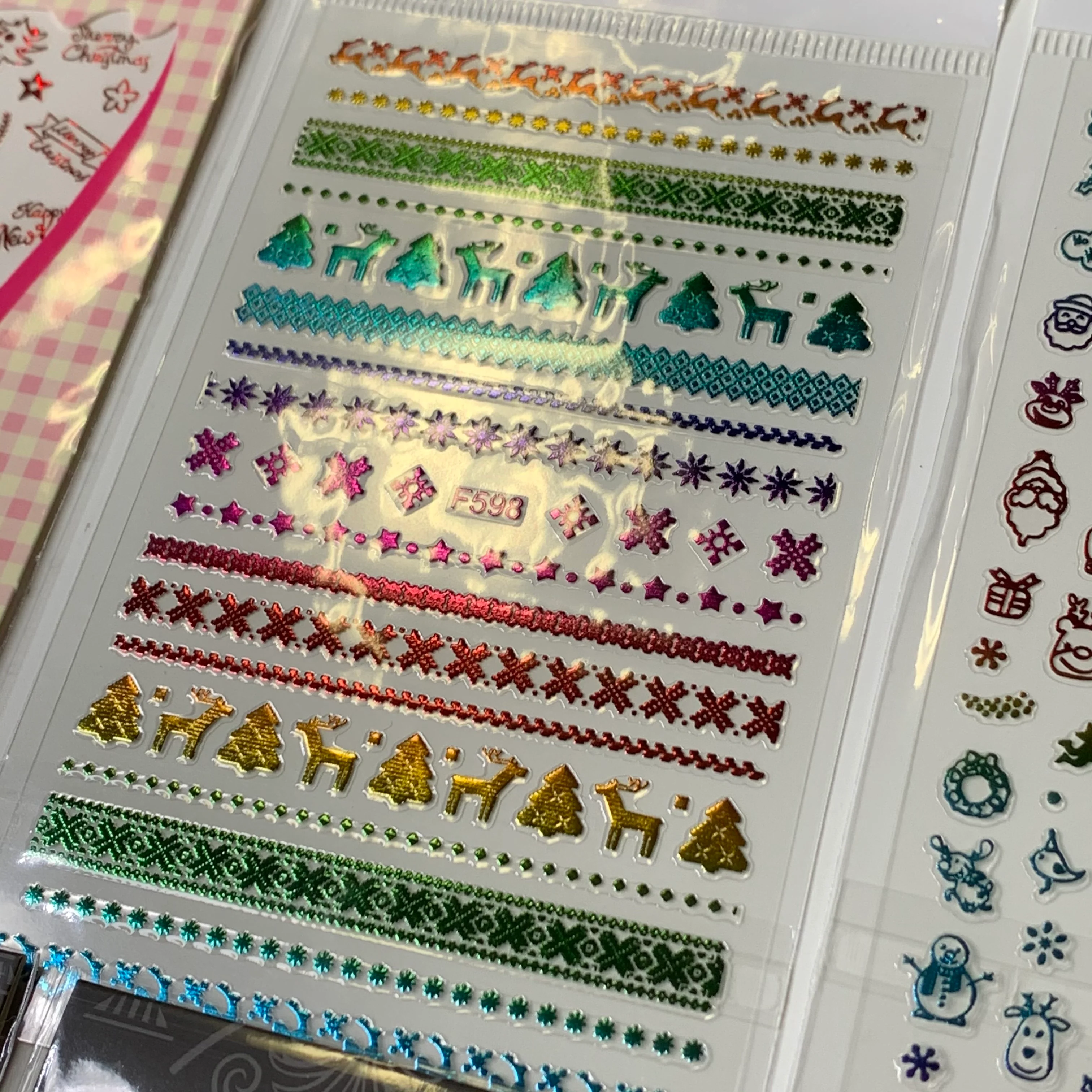 Bundle of 20pcs Christmas Nail Stickers for $30 - Image 14