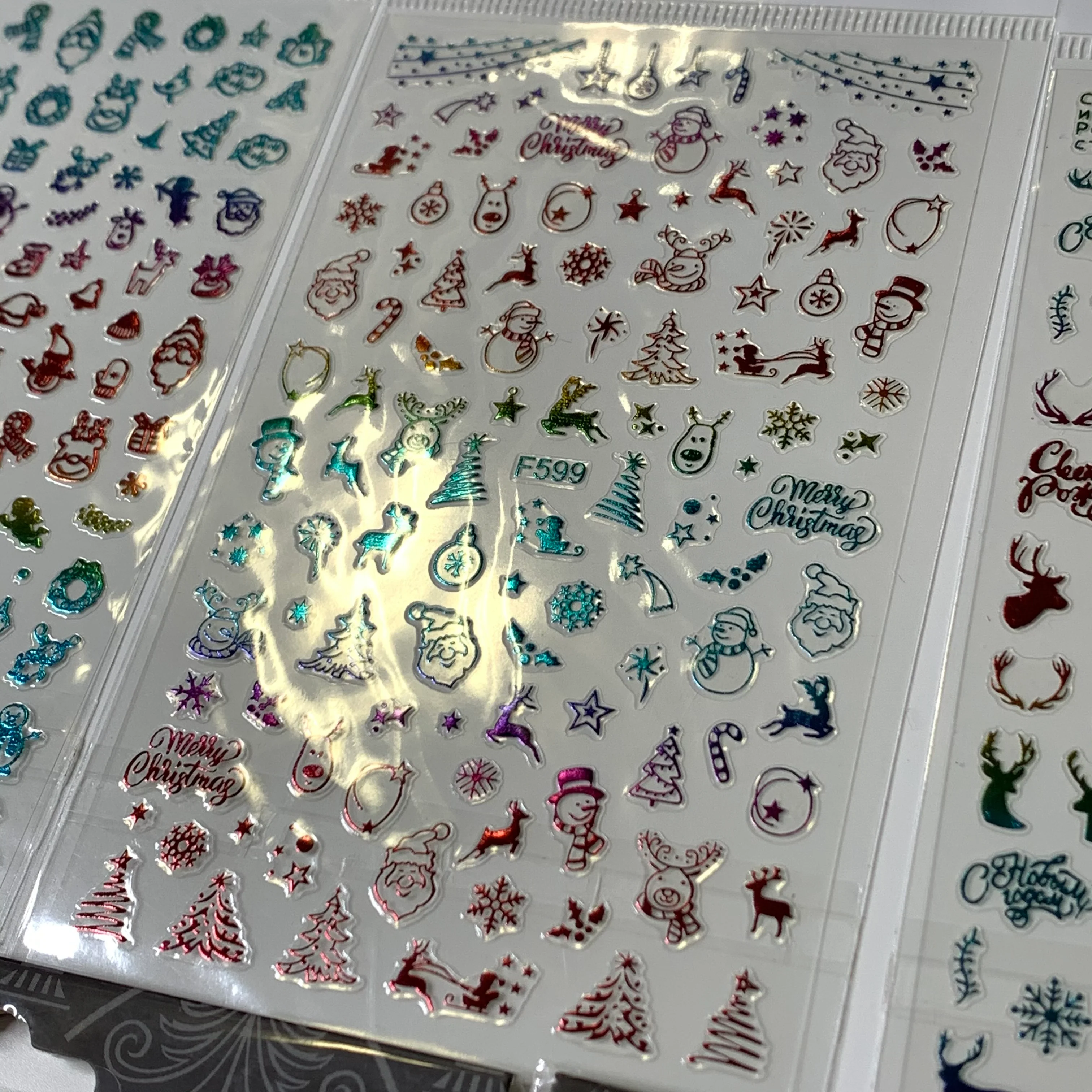 Bundle of 20pcs Christmas Nail Stickers for $30 - Image 16