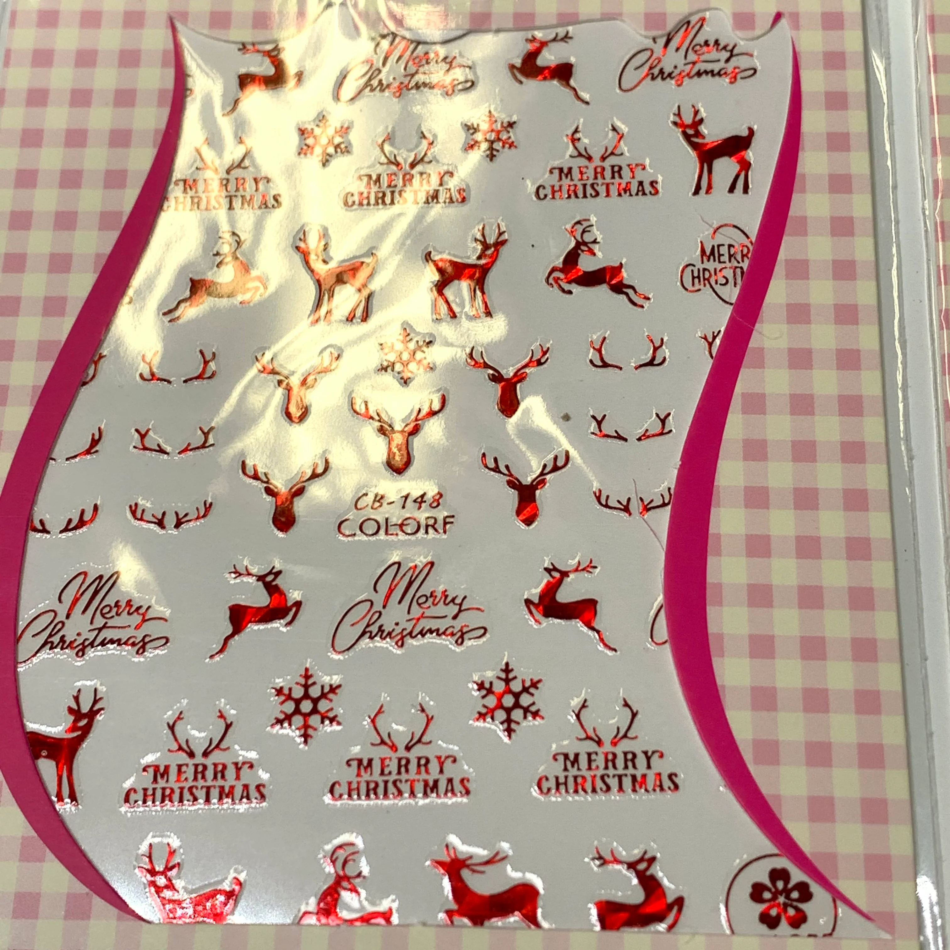 Bundle of 20pcs Christmas Nail Stickers for $30 - Image 25