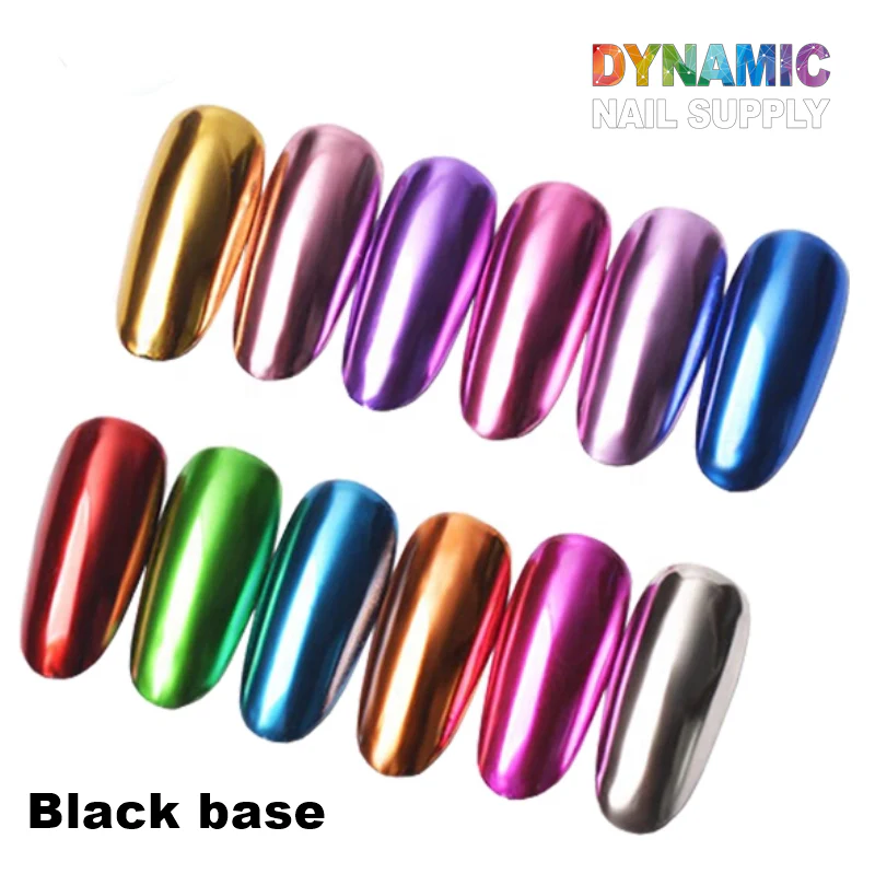 Chrome Effect Nails : Metallic Chrome Pigment for Nail Design - Image 6
