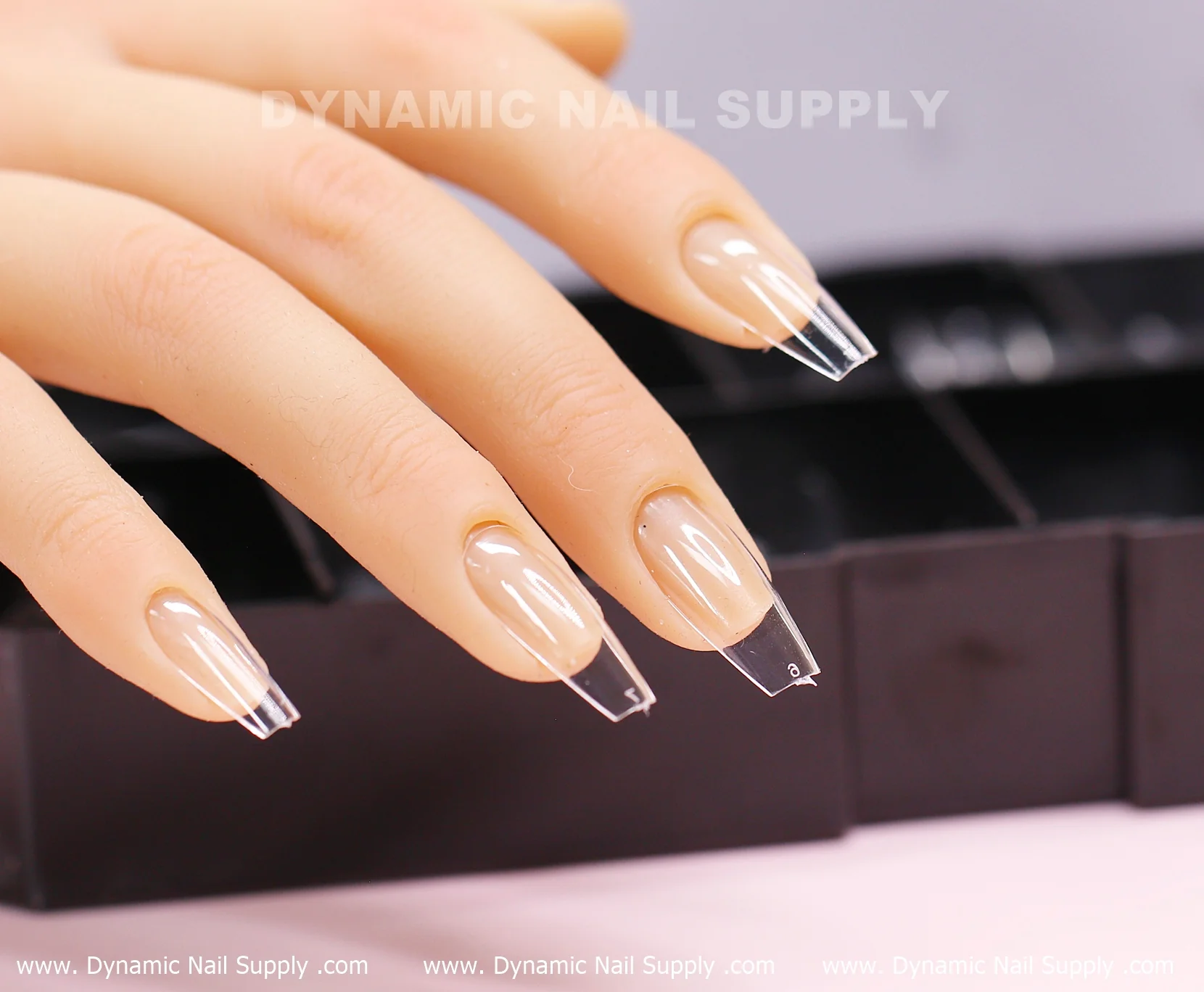 [Coffin M] Full Cover Tips - Soft Gel X tips - 600 pcs - Box - Image 3