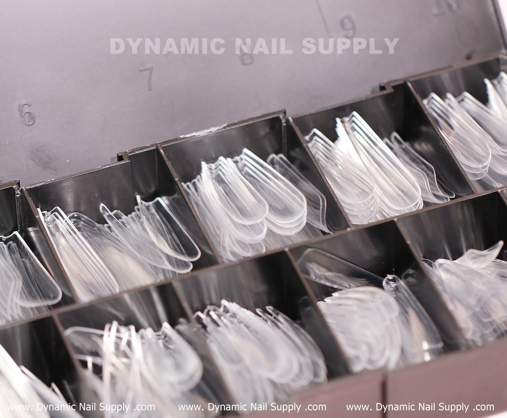 [Coffin XXL] Full Cover Tips - Soft Gel X tips - 360 pcs - Extra Long - 11 sizes - Image 9