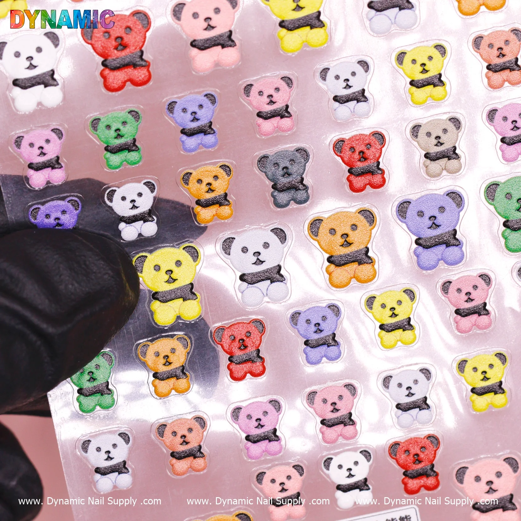 Colorful Bear Sticker (TS-674) - Image 2