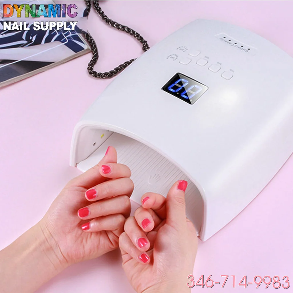 Cordless LED / UV Lamp - UV gel nail dryer 48W Rechargeable & High-powder & Faster - Image 4