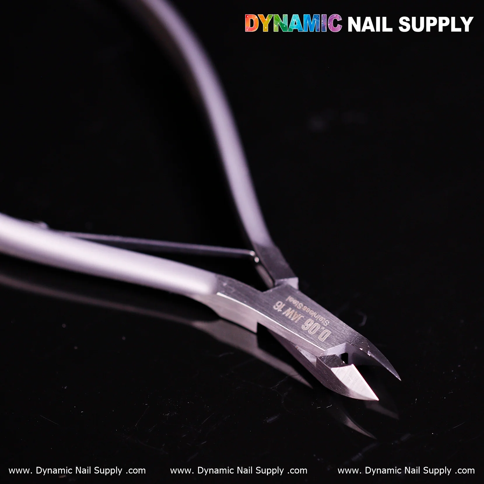 D06 - Jaw 16 - Professional Nail Nippers – Full Jaw Sharp Cuticle Cutter for Salon or Home Use - Image 10
