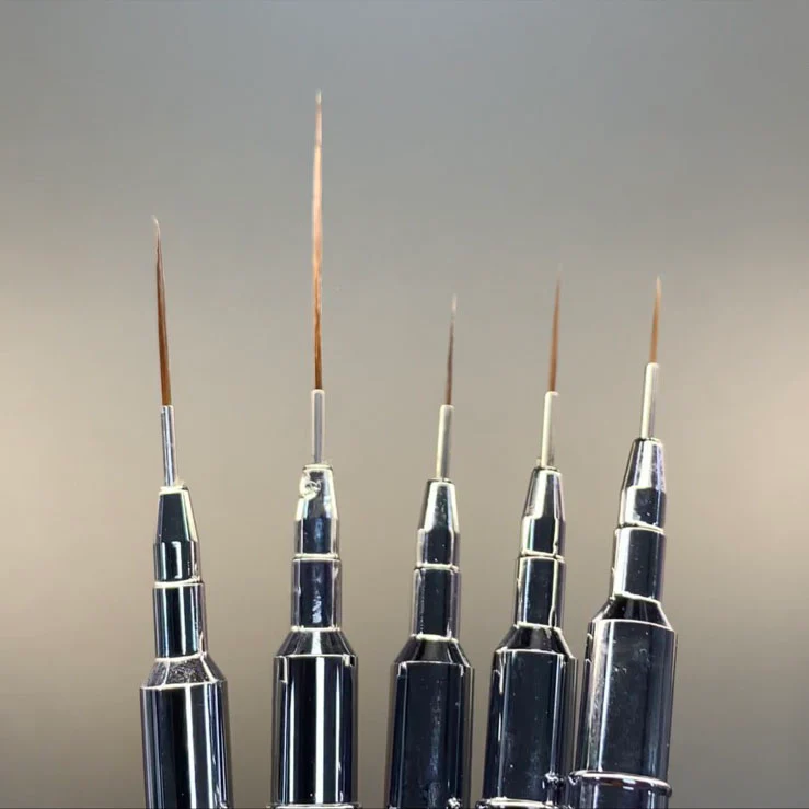 Dynamic® New Liner Brush Set for Fine and Thin lines (with supporting needle) - Image 10