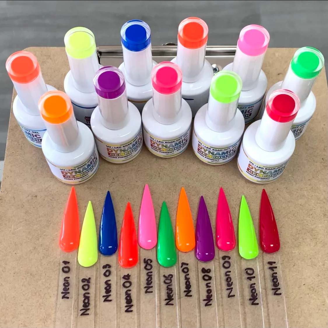 Dynamic Neon Gel Polish collection (Neon colors for Summer) - Image 4