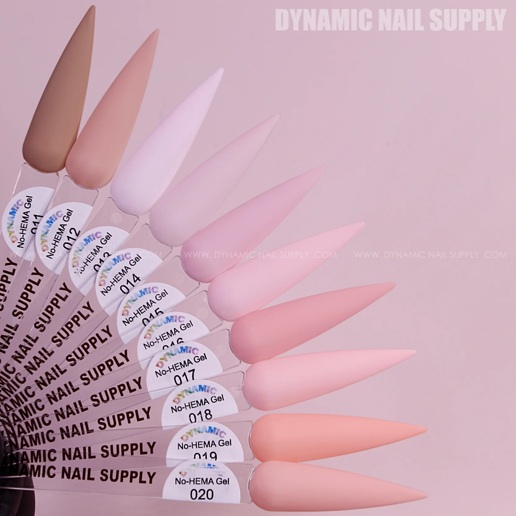 Dynamic No-HEMA Gel Polish - Color 11 to 20 - Image 3