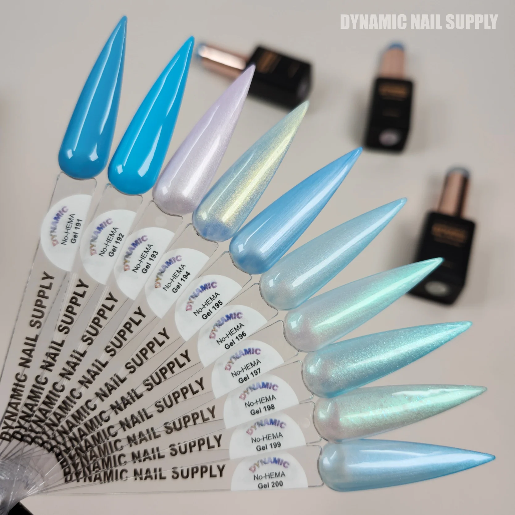 Dynamic No-HEMA Gel Polish - Color 191 to 200