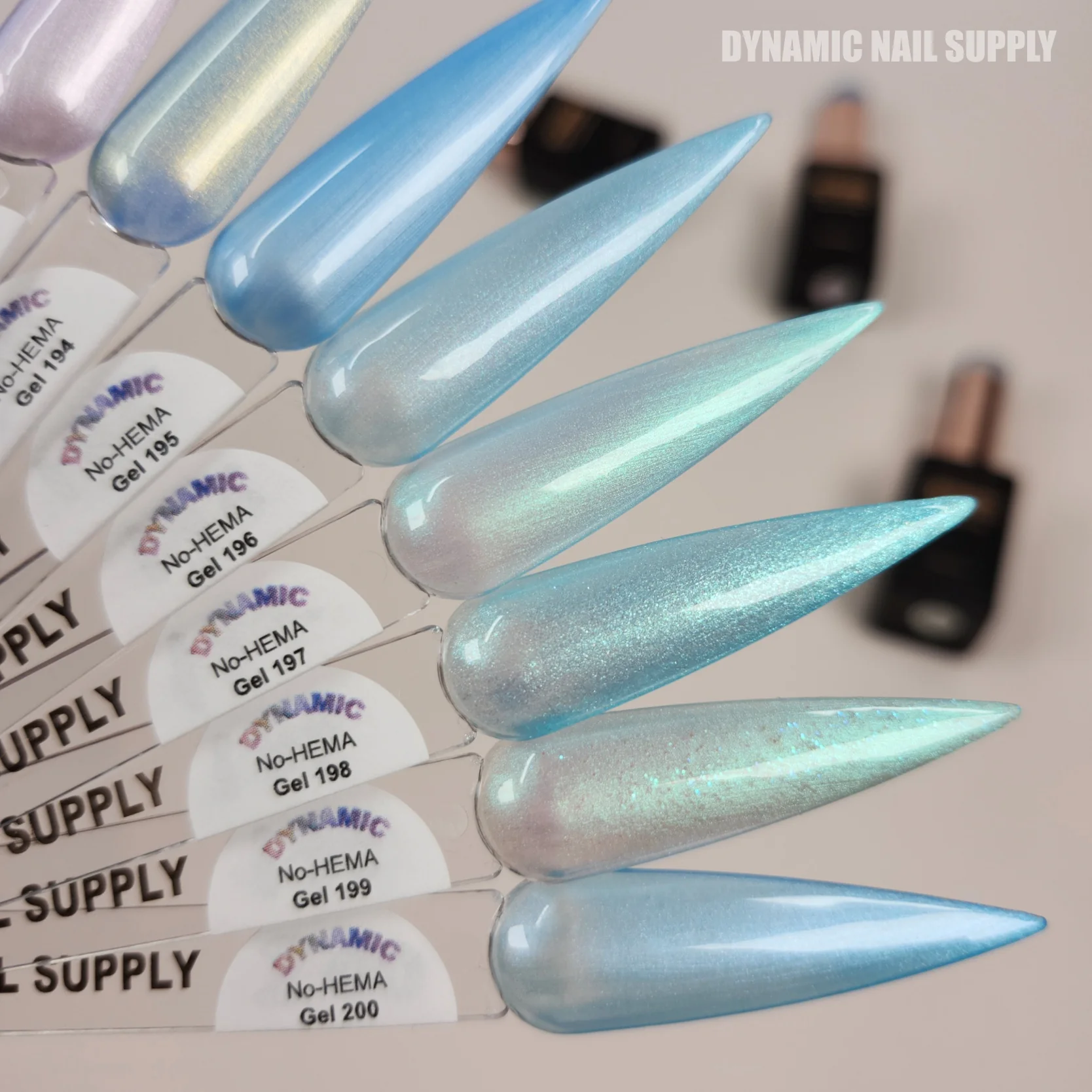Dynamic No-HEMA Gel Polish - Color 191 to 200 - Image 3
