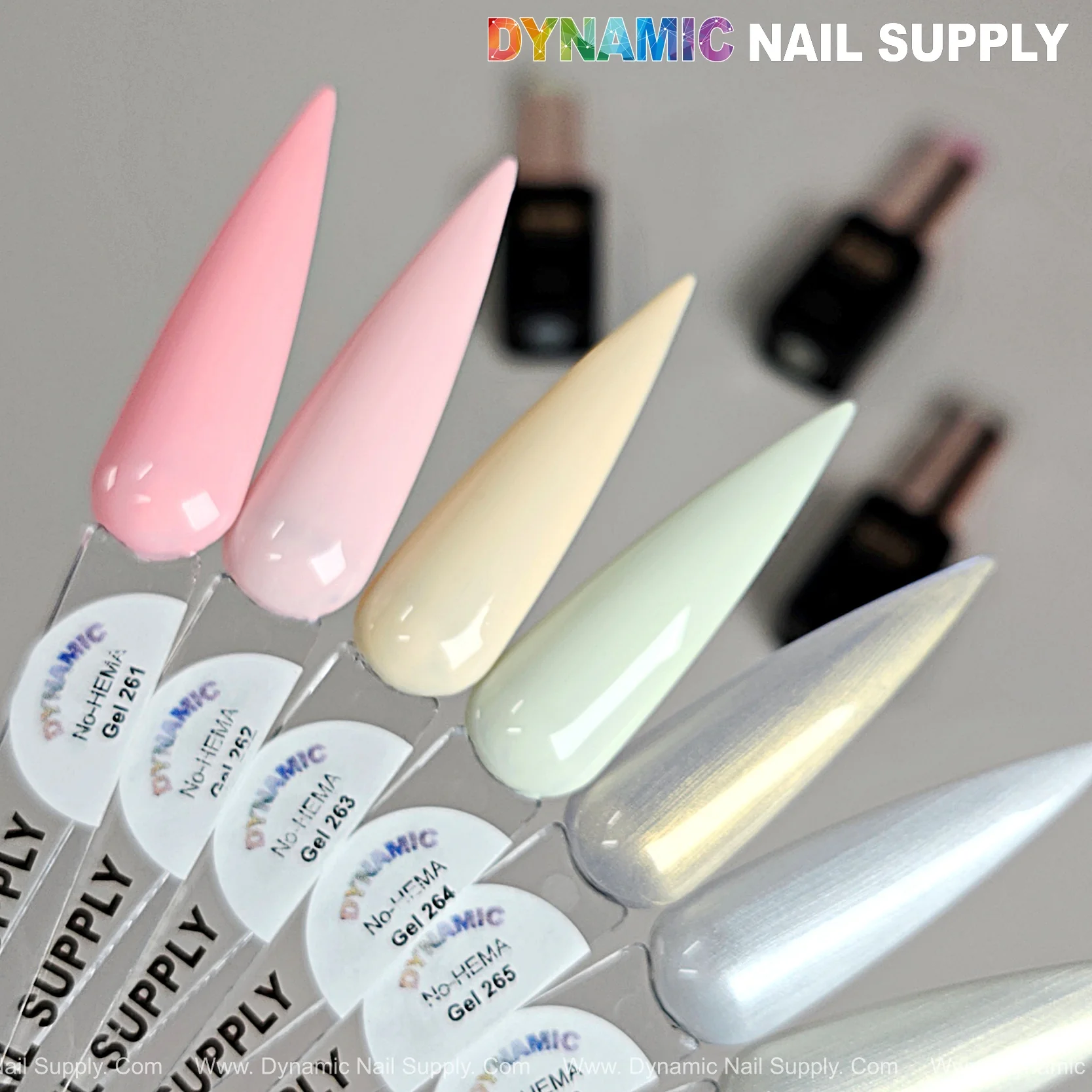 Dynamic No-HEMA Gel Polish - Color 261 to 270 - Image 7