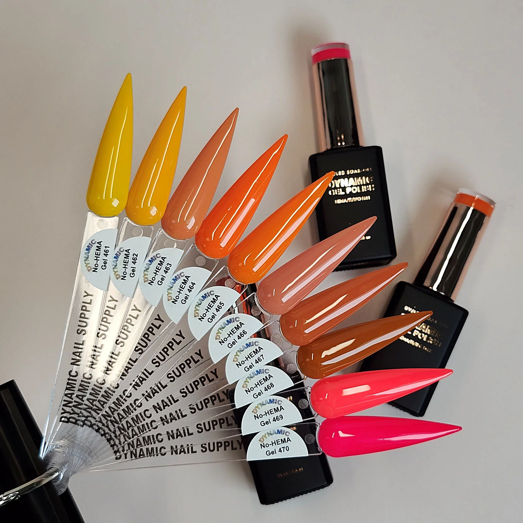 Dynamic No-HEMA Gel Polish - Color 461 to 470 - Fall Vibes Collection