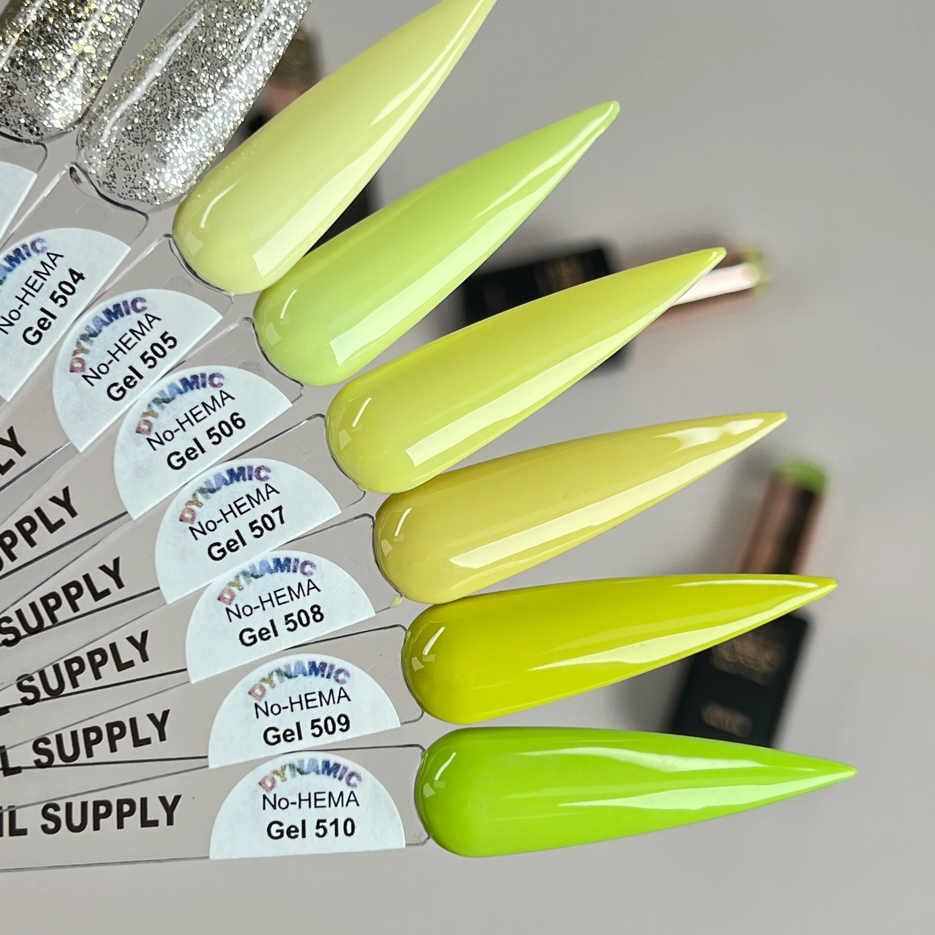 Dynamic No-HEMA Gel Polish - Color 501 to 510 - Image 3