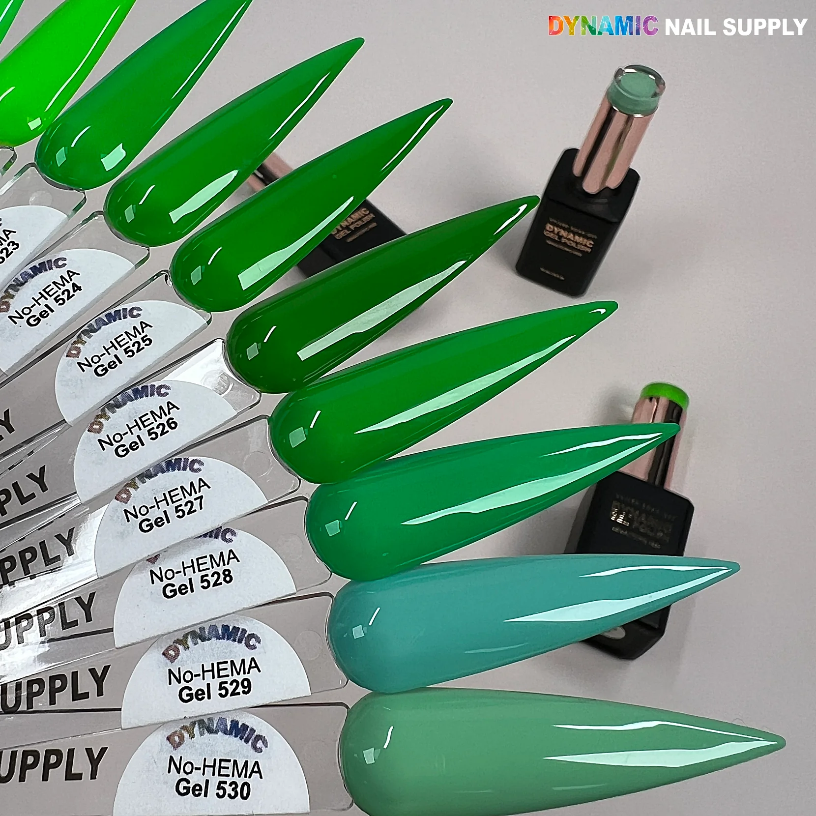 Dynamic No-HEMA Gel Polish - Color 521 to 530 - Image 8