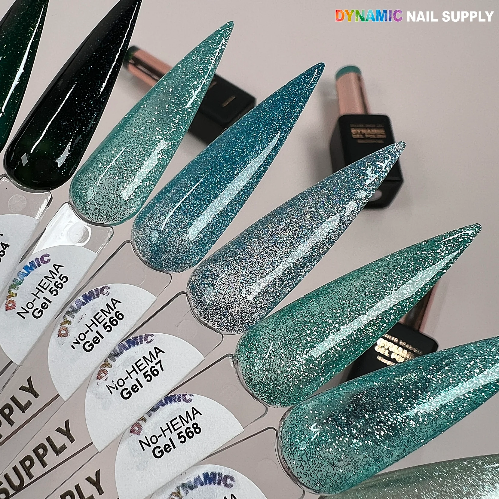 Dynamic No-HEMA Gel Polish - Color 561 to 570 - Image 10
