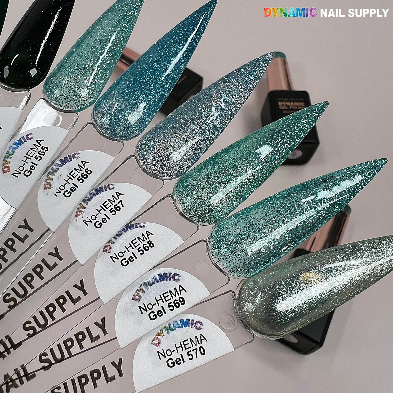 Dynamic No-HEMA Gel Polish - Color 561 to 570 - Image 12