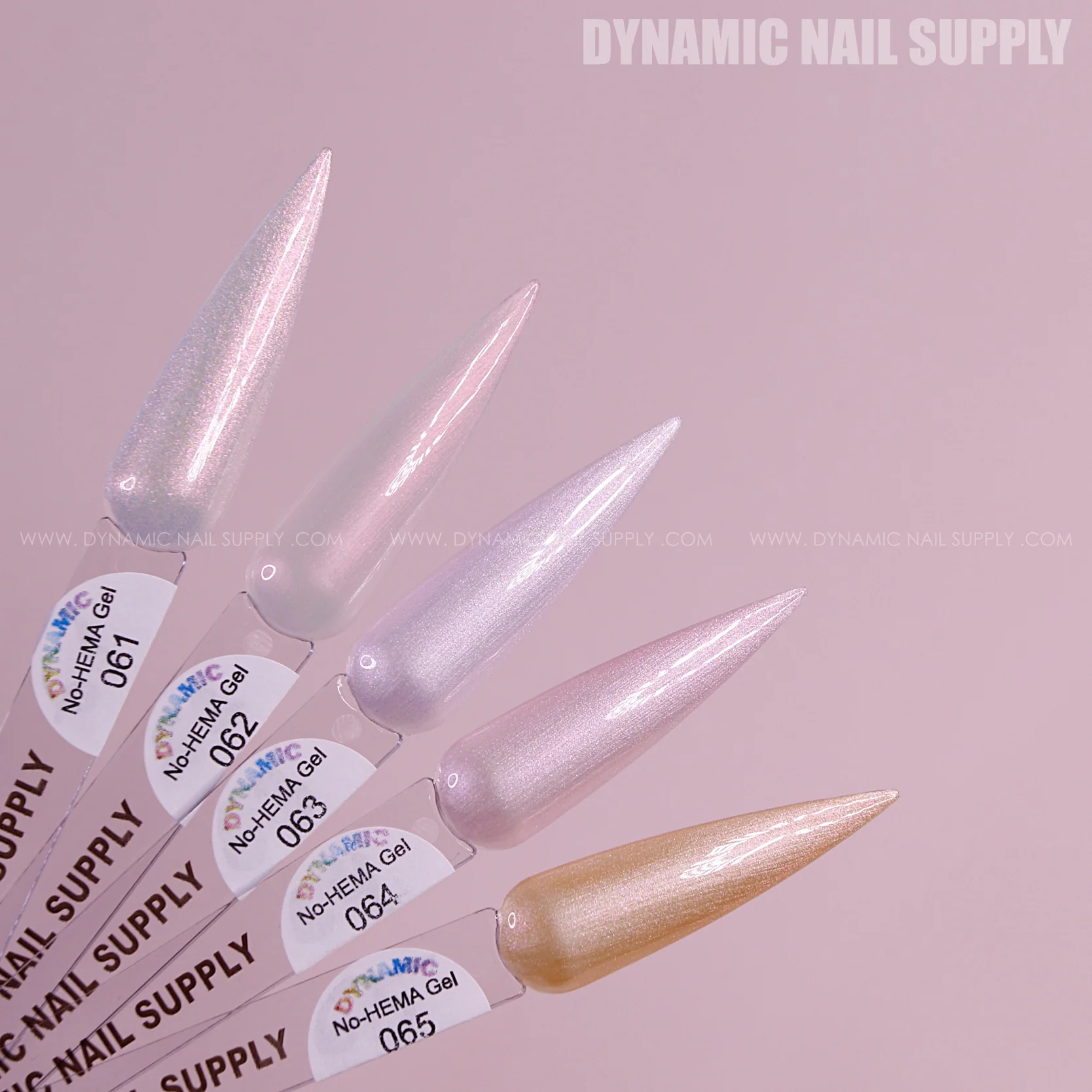 Dynamic No-HEMA Gel Polish - Color 61 to 70 - Image 9