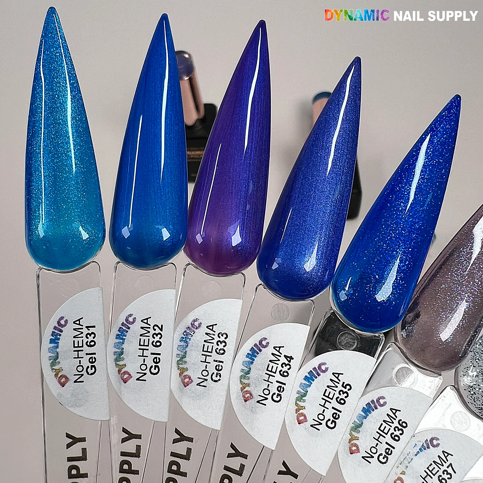 Dynamic No-HEMA Gel Polish - Color 631 to 640 - Image 9