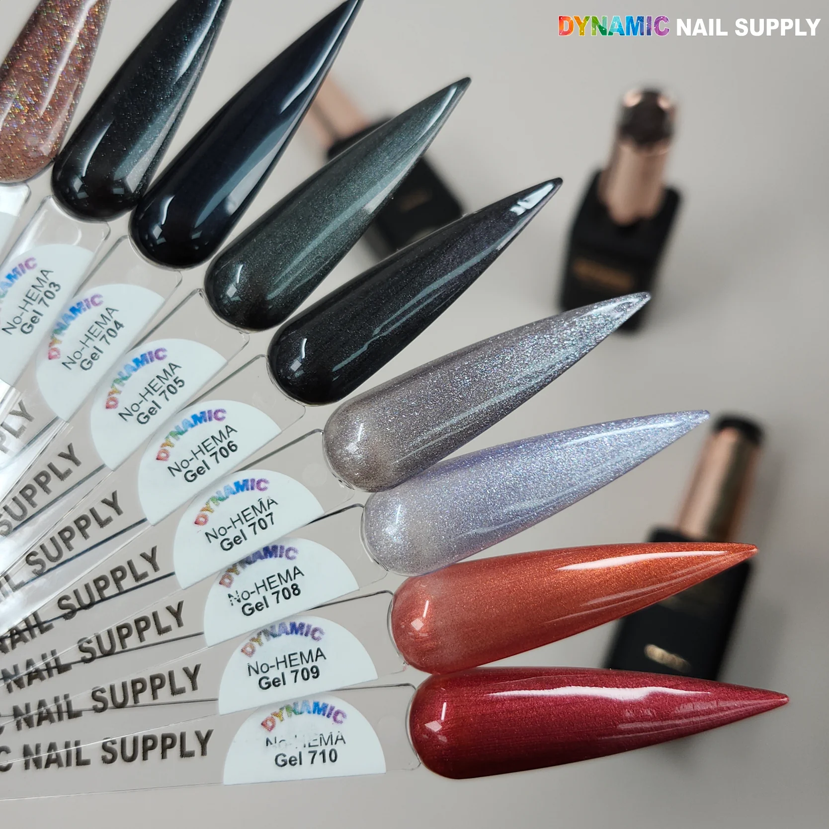 Dynamic No-HEMA Gel Polish - Color 701 to 710 - Fall Colors - Image 7