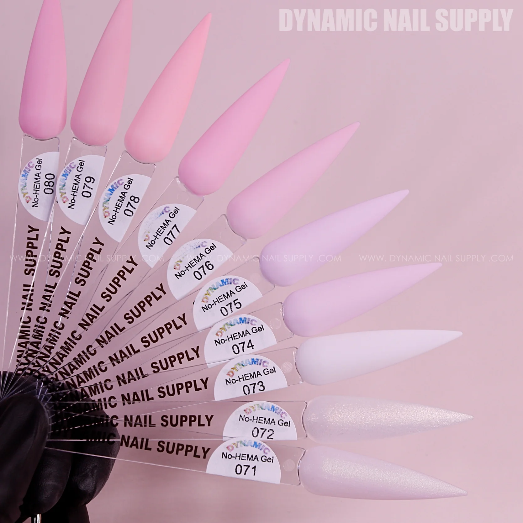Dynamic No-HEMA Gel Polish - Color 71 to 80 - Image 10