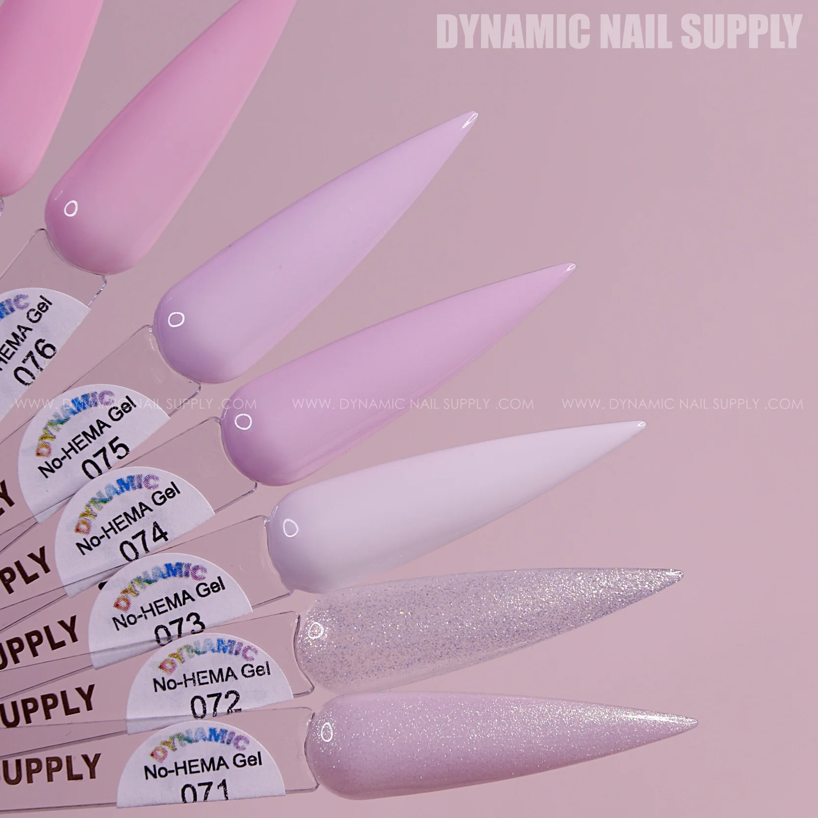 Dynamic No-HEMA Gel Polish - Color 71 to 80 - Image 11
