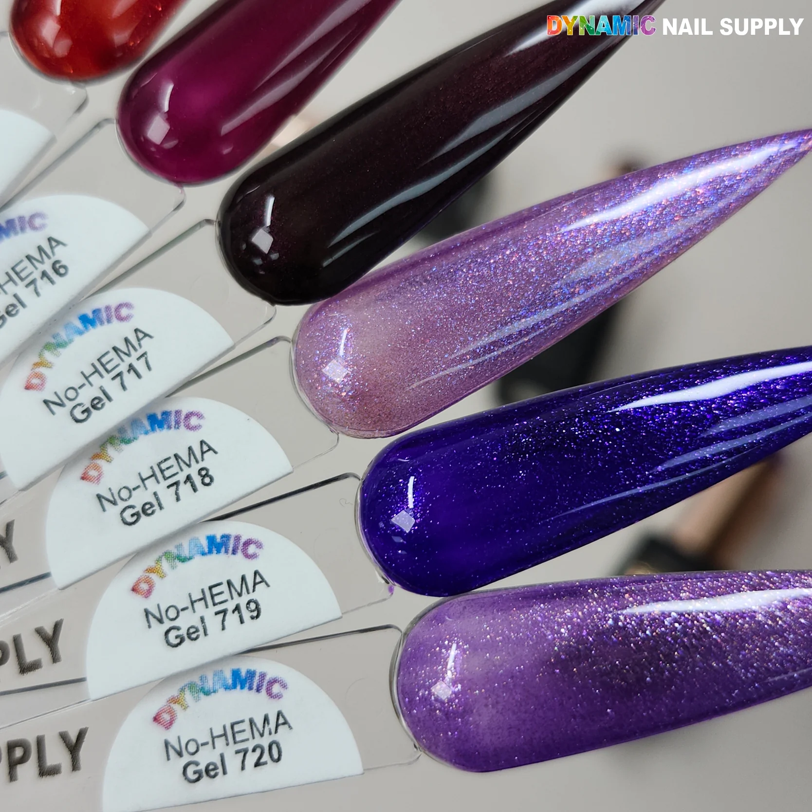 Dynamic No-HEMA Gel Polish - Color 711 to 720 - Fall Colors - Halloween Colors - Image 6