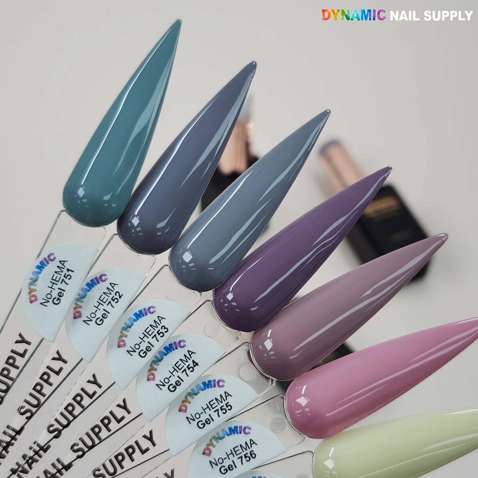Dynamic No-HEMA Gel Polish - Color 751 to 760 - Fall and Winter Collection - Image 3