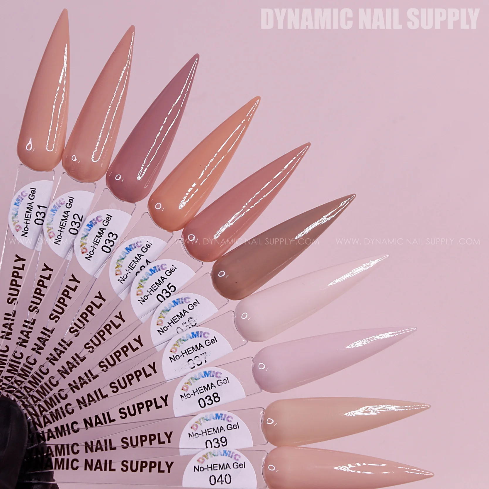Dynamic No-HEMA Gel Polish - Color 31 to 40 - Image 7