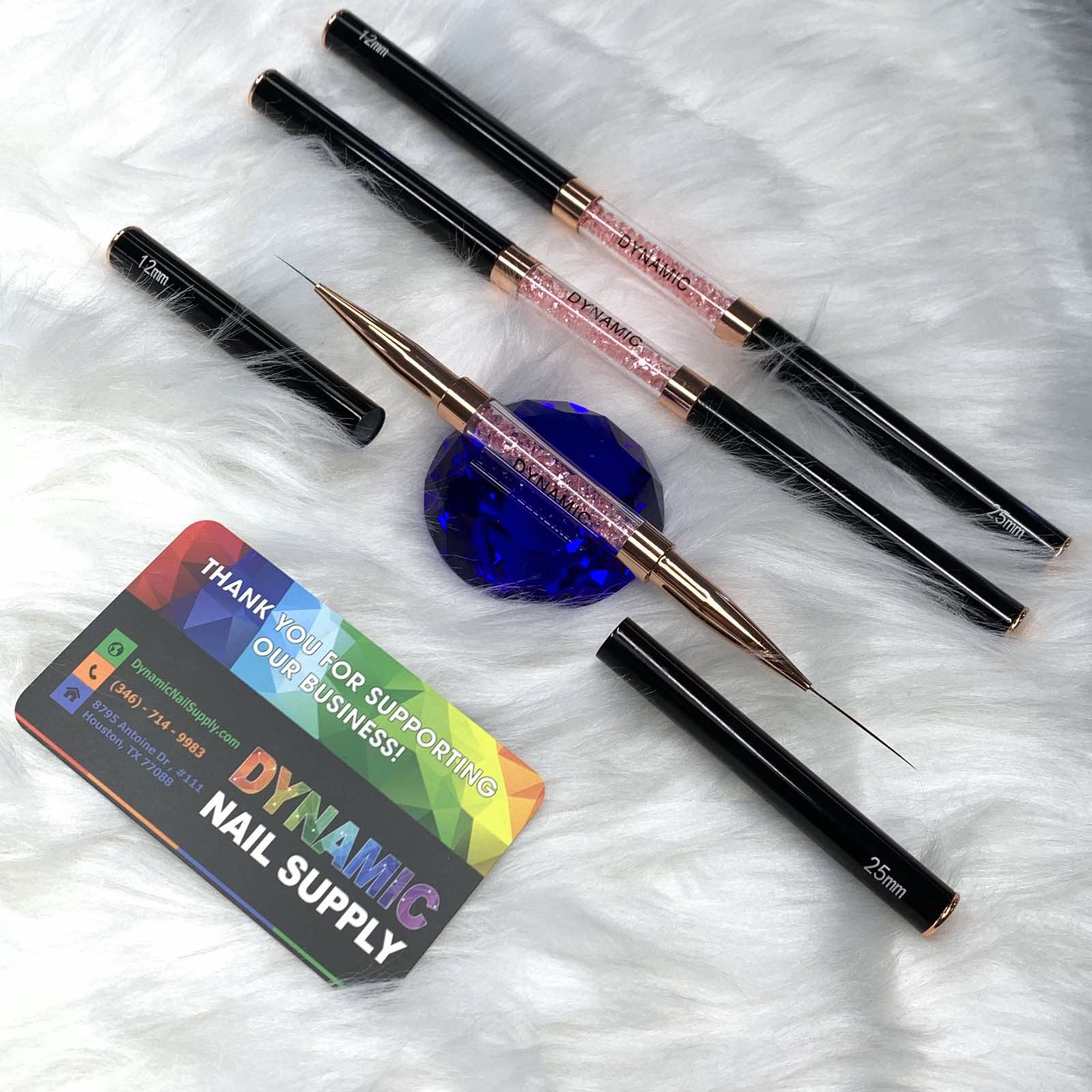 Dynamic® Professional Dual-head Liner Brush for fine lines - Image 3