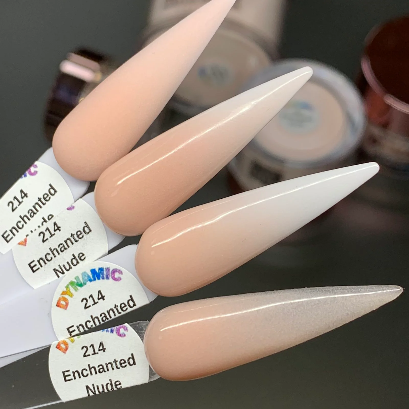 Enchanted Nude Acrylic Powder (#214) Very Popular Nude Color for Daily usage - Image 4