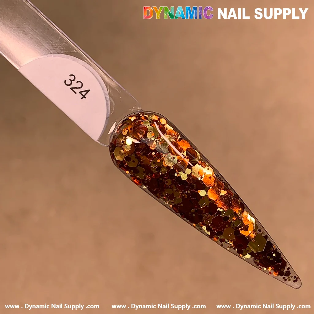 Fall Glitters Colors Acrylic Collection Part 2 - Mix sizes glitter - Image 6